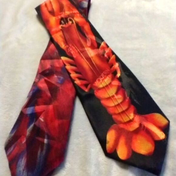 USED Men's Ties Duo Set 7 - Picture 1 of 4